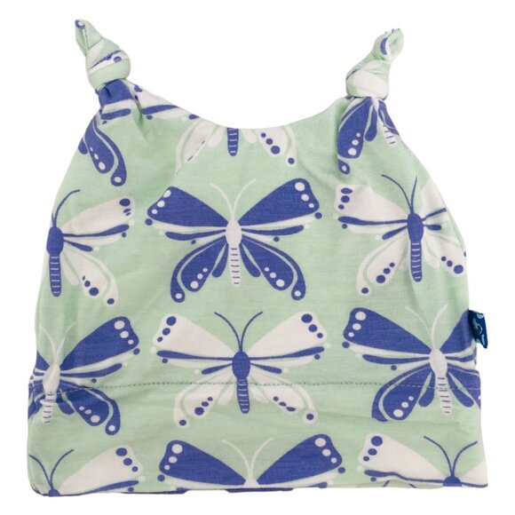 G-Kickee Pants, 0-3M, bamboo double knot hat, Butterfly - Picture 1 of 2